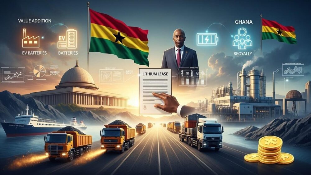 Royalties Aren’t Strategy: Why Ghana Must Lock in Value Addition and State Influence Before Lithium Leases Return